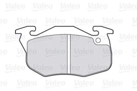 Передние тормозные колодки valeo phc 301075