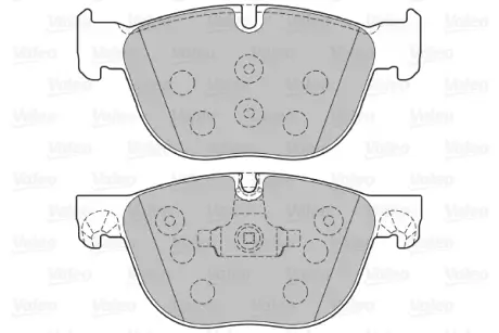Передние тормозные колодки valeo phc 301130 Бмв Х5 е70