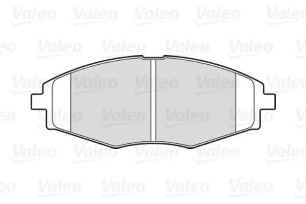 Передні тормозні (гальмівні) колодки Valeo phc 301316 (фото 1)