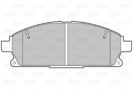 Передние тормозные колодки valeo phc 301452