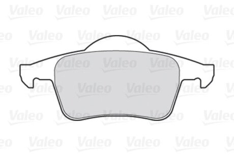 Задние тормозные колодки valeo phc 301480