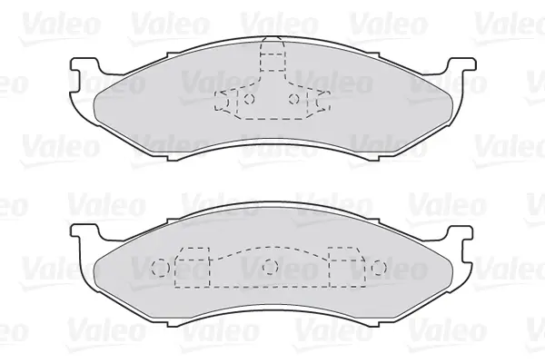 Передние тормозные колодки valeo phc 301491