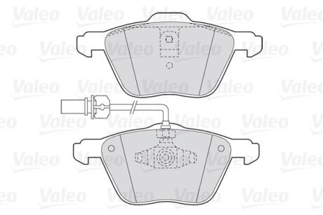 Передні тормозні (гальмівні) колодки valeo phc 301565