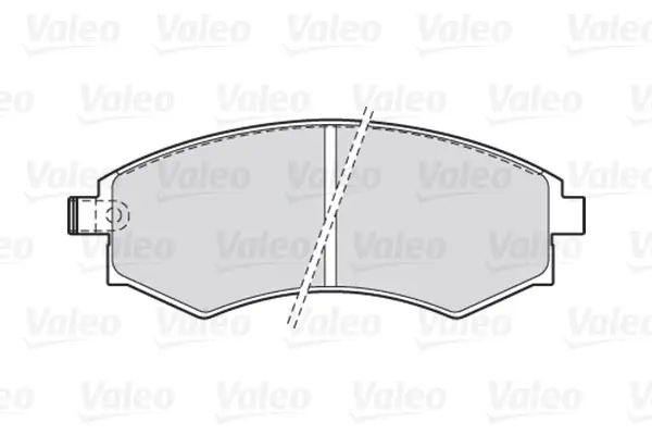 Передние тормозные колодки valeo phc 301574