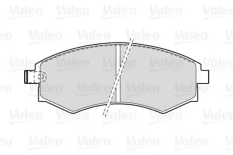 Передние тормозные колодки valeo phc 301574 Hyundai Матрикс