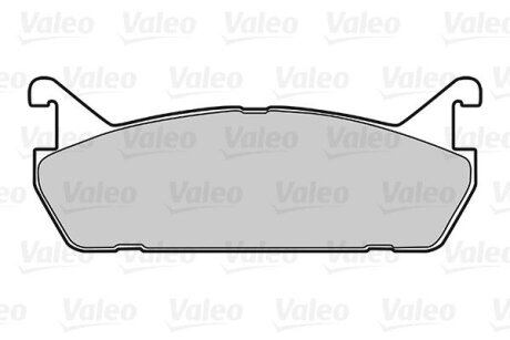 Задні тормозні (гальмівні) колодки valeo phc 301624