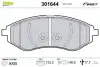 Передні тормозні (гальмівні) колодки Valeo phc 301644 (фото 1)