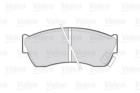 Передние тормозные колодки valeo phc 301666