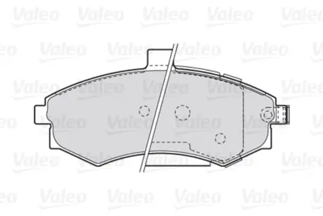 Передние тормозные колодки valeo phc 301781 Hyundai Матрикс
