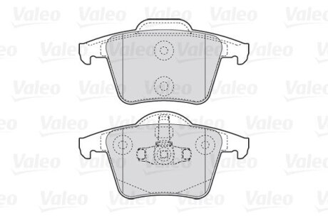 Задние тормозные колодки valeo phc 301829