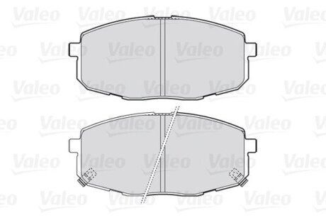 Передні тормозні (гальмівні) колодки valeo phc 301842