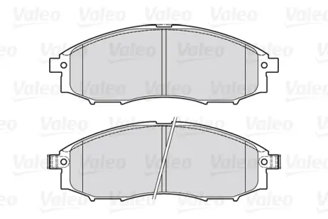 Передние тормозные колодки valeo phc 301889 Ниссан Нп 300