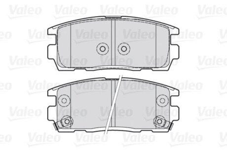 Задні тормозні (гальмівні) колодки valeo phc 301941