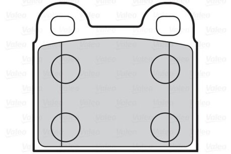 Гальмівні колодки First ALFA ROMEO/DAF/VOLVO/VW Spider/66/66/Kaefer ""F ""60-03 valeo phc 302010