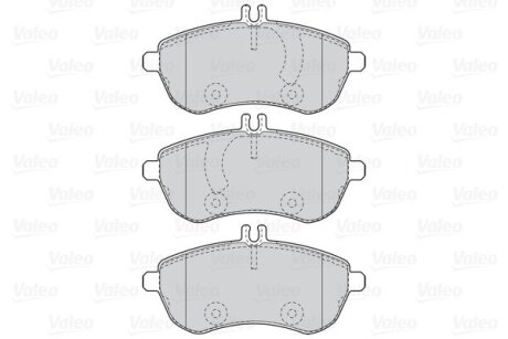 Передние тормозные колодки valeo phc 302088