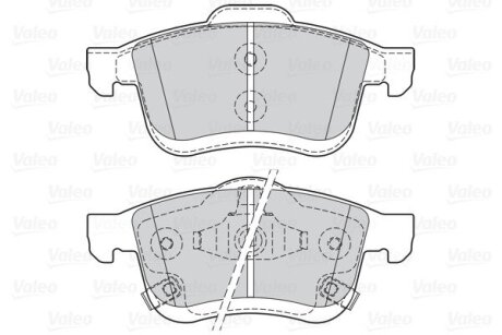Передние тормозные колодки valeo phc 302163