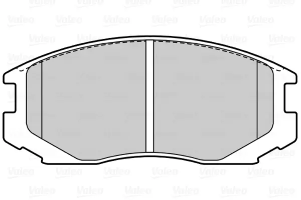 Передні тормозні (гальмівні) колодки Valeo phc 302212 (фото 1)