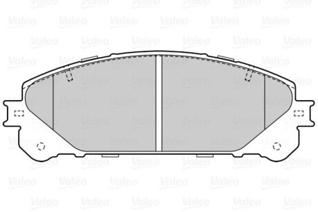 Передні тормозні (гальмівні) колодки valeo phc 302224