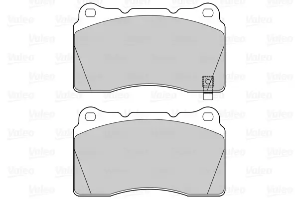 Передні тормозні (гальмівні) колодки Valeo phc 302295 (фото 1)
