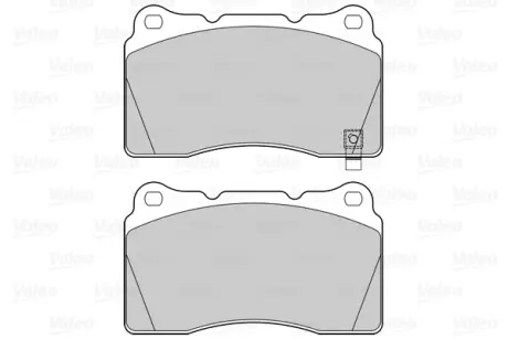Передние тормозные колодки valeo phc 302295