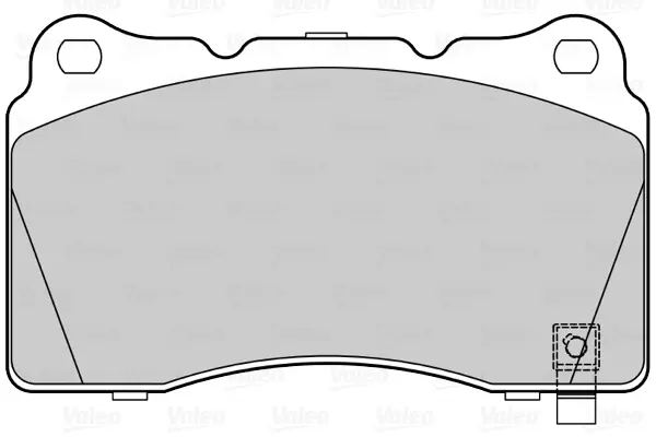 Передние тормозные колодки valeo phc 302310