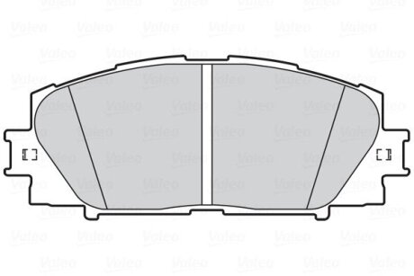 Передние тормозные колодки valeo phc 302334