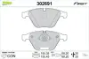 Передние тормозные колодки valeo phc 302691