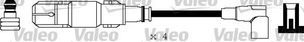 VALEO BMW дроти високої напруги (4шт) E46 1,8/1,9, E34 1,8 valeo phc 346170