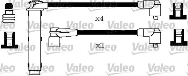 Наконечник котушки (свічки) запалювання Valeo phc 346237 (фото 1)