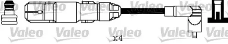 VALEO VW дроти високого напруги (4шт.) 2,0: Golf IV, Polo; SKODA 2,0; SEAT 2,0 valeo phc 346373 Фольксваген Гольф 6