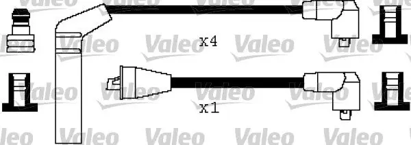 Наконечник катушки (свечи) зажигания valeo phc 346481