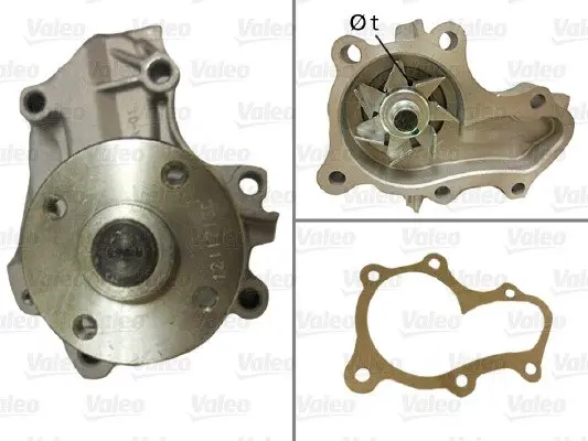 VALEO MITSUBISHI помпа води Lancer,Colt 1.3,Carisma 1.8 GDI valeo phc 506900