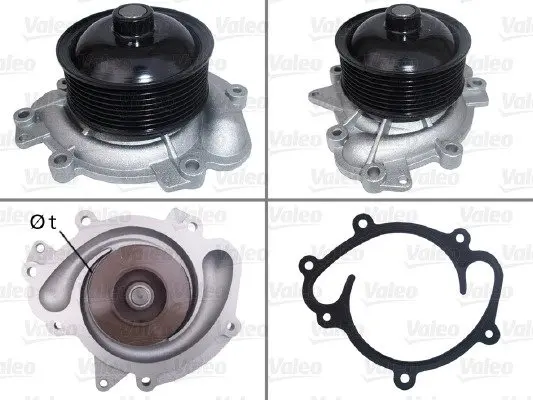 VALEO DB помпа води W203,211,212,164,221 CDI valeo phc 506987
