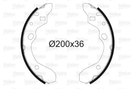 Автозапчасть valeo phc 562596 Мазда 323f ba