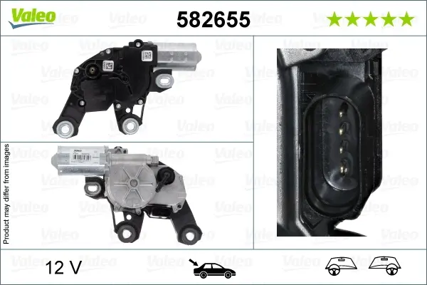 Мотор склоочисника valeo phc 582655