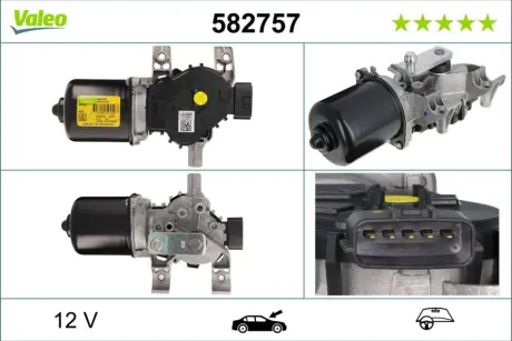 Двигун склоочисника Valeo valeo phc 582757 Рено Сандеро степвей 2