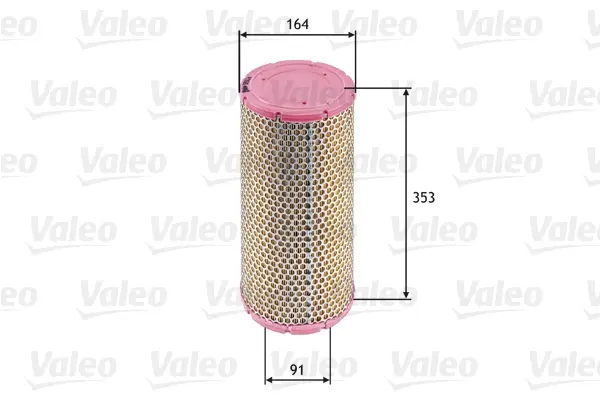 Фільтр повітряний IVECO Daily/Massif ""2,3-3,0 ""99-11 Valeo phc 585624 (фото 1)