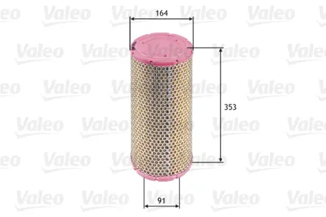 Фільтр повітряний IVECO Daily/Massif ""2,3-3,0 ""99-11 valeo phc 585624 Iveco