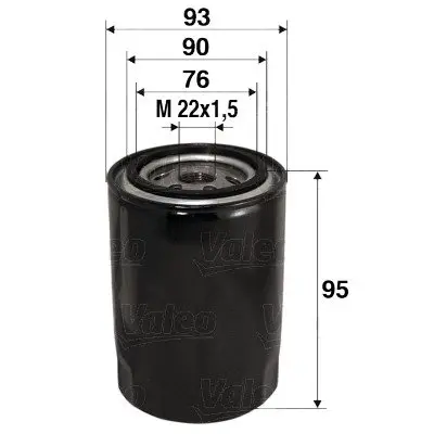 Масляный фильтр valeo phc 586006