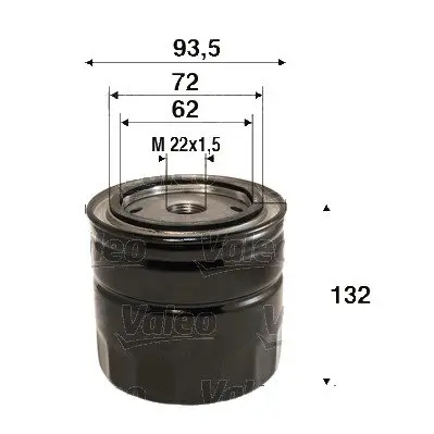 Масляний фільтр Valeo phc 586115 (фото 1)