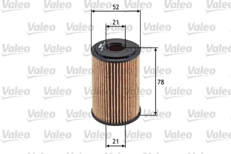 Масляный фильтр valeo phc 586544 Мерседес W168 (а160)