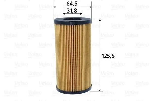 Фільтр масляний VOLVO C30/C70/S40/S60/S80/V40/V50/V60/V70/XC60/XC70 ""2,0-2,4 ""06-18 valeo phc ""586594"