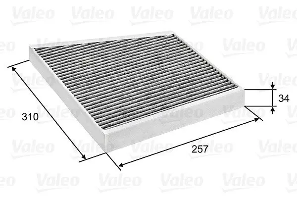 Фільтр салону MB CLS/E-Class ""1,8-6,2 ""02-10 valeo phc 698741