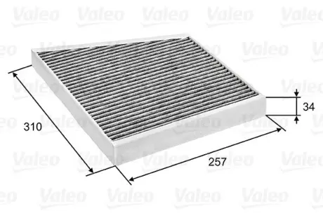 Фільтр салону MB CLS/E-Class ""1,8-6,2 ""02-10 Valeo phc ""698741"