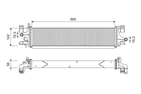 Інтеркулер Valeo phc 701249