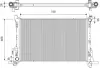 VALEO OPEL Радіатор системи охолодження двигуна Vivaro, Renault Trafic III, Nissan, Fiat 1.6dCi 14- valeo phc 701356