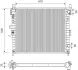 VALEO DB Радіатор охолодження ML W163 2.7CDI 99- Valeo phc 701411 (фото 1)