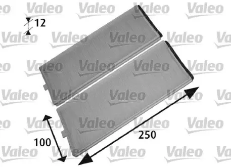 Фільтр салону valeo phc 715525 Hyundai Гетц