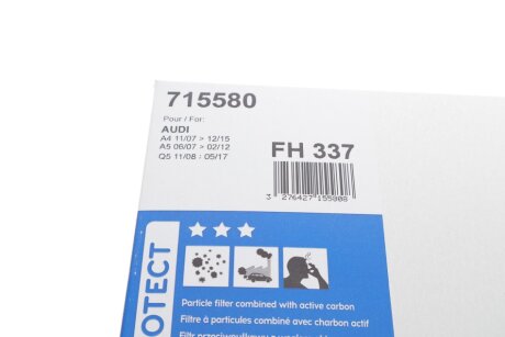 Р¤С–Р»СЊС‚СЂ СЃР°Р»РѕРЅСѓ РІСѓРіС–Р»СЊРЅРёР№ valeo phc 715580