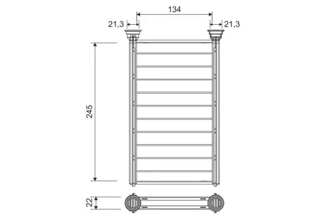 Радіатор обігрівача BMW 1 F20 3 F30 4 F36 All (Valeo) Valeo phc 811628